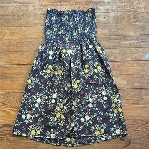 Floral Smocked Women's Dress